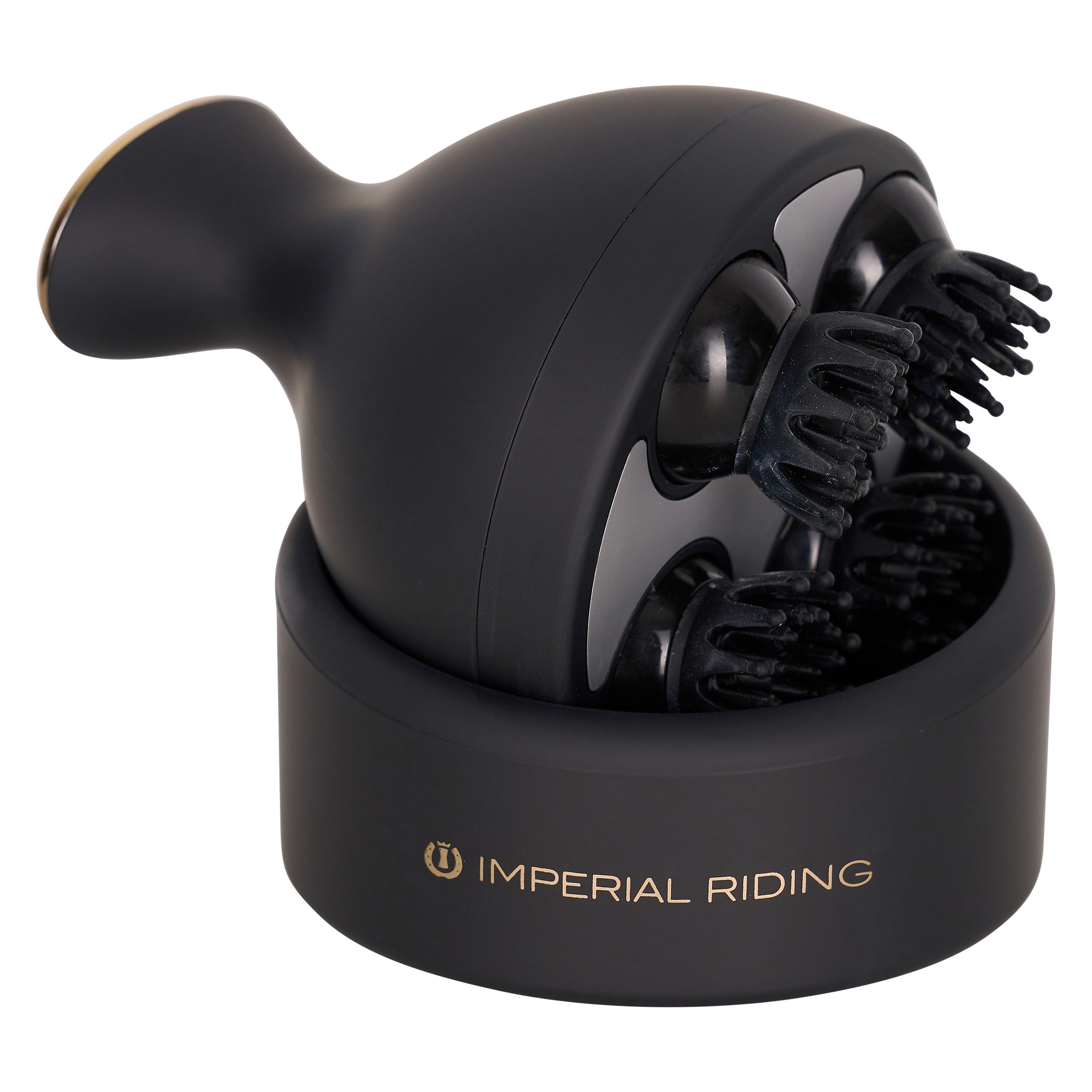 Imperial Riding | Grooming & Relaxation Brush Volta | Schwarz