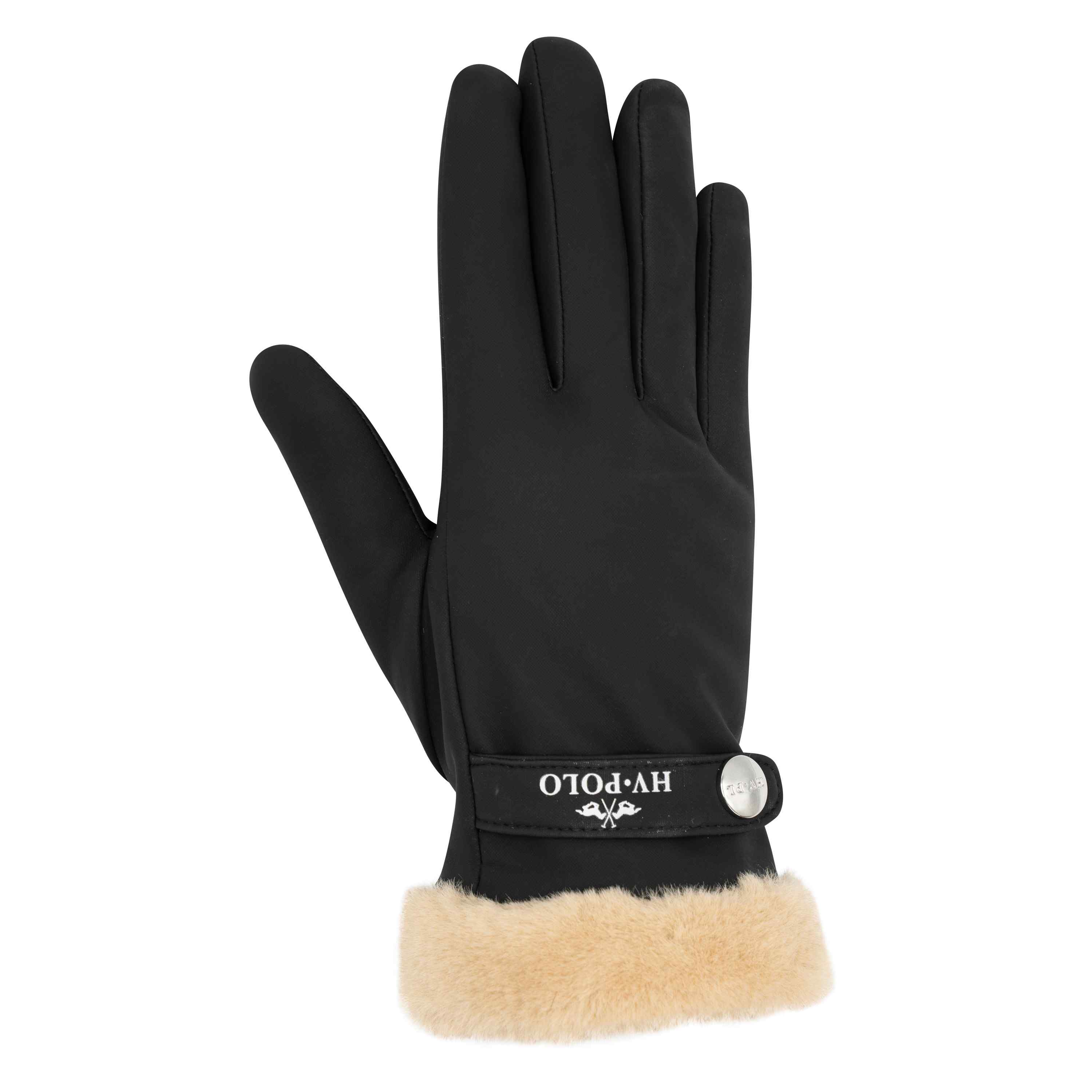 HVP | Handschuhe Garnet | Reithandschuhe | Winter |  Schwarz | M