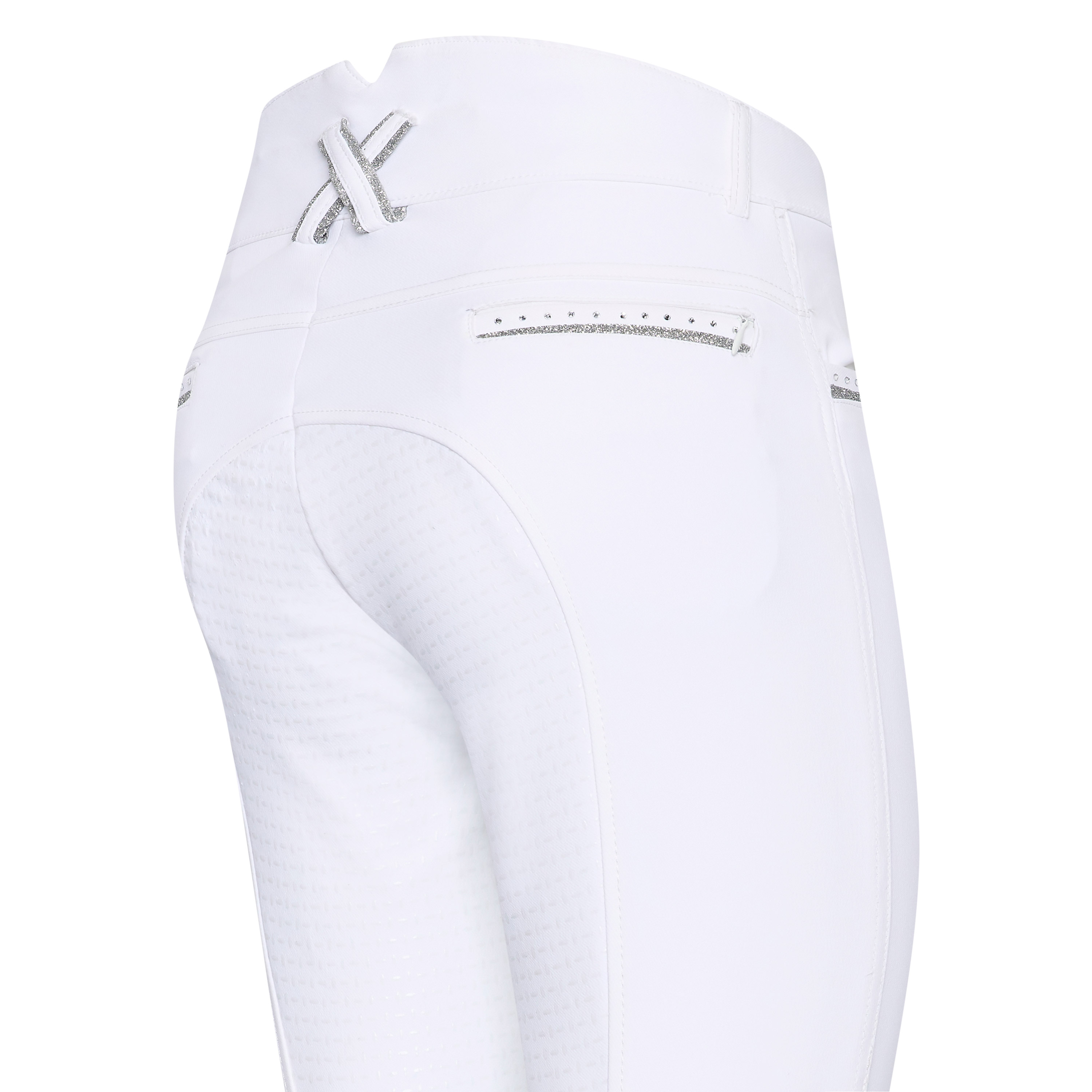 Imperial Riding | Reithose Capone High Waist Full Grip - White | 38