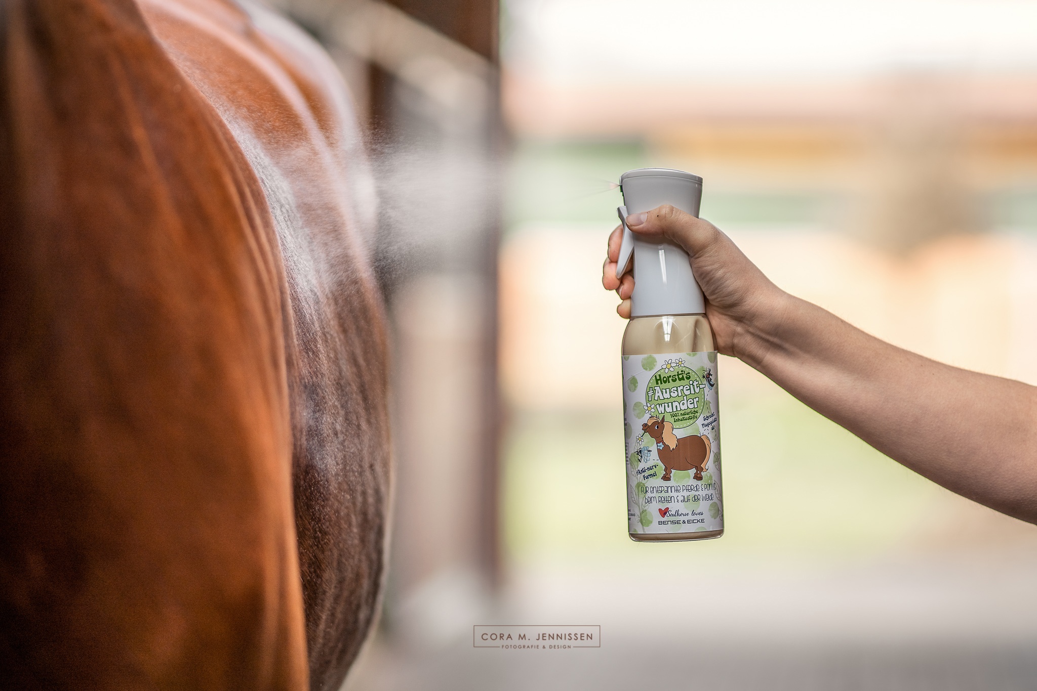 Bense & Eicke | Horsti's #Ausreitwunder 500 ml PferdeDeo - 100 % natürlich