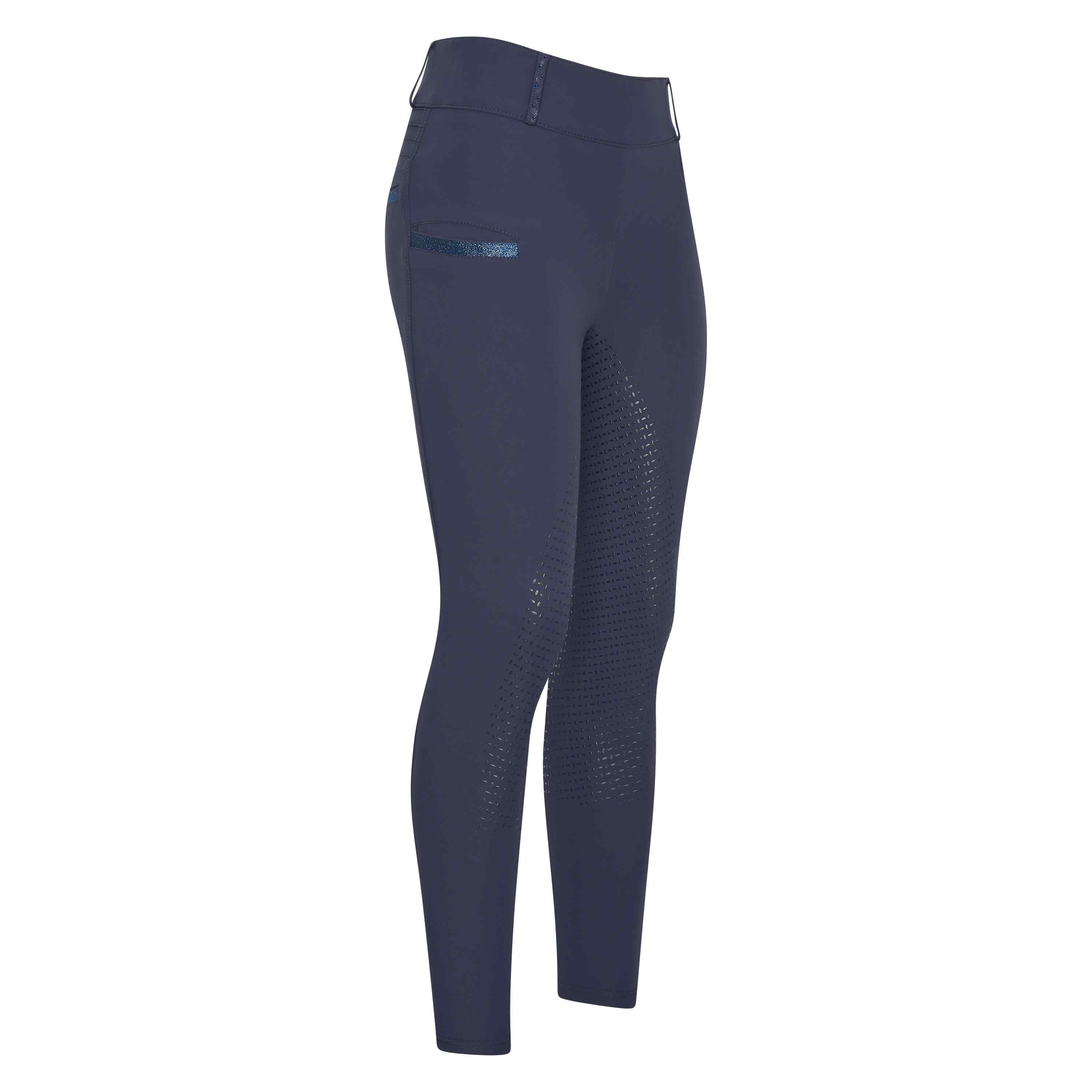 Imperial Riding | Reitleggins Shiny Sparks Full Grip Navy | 38