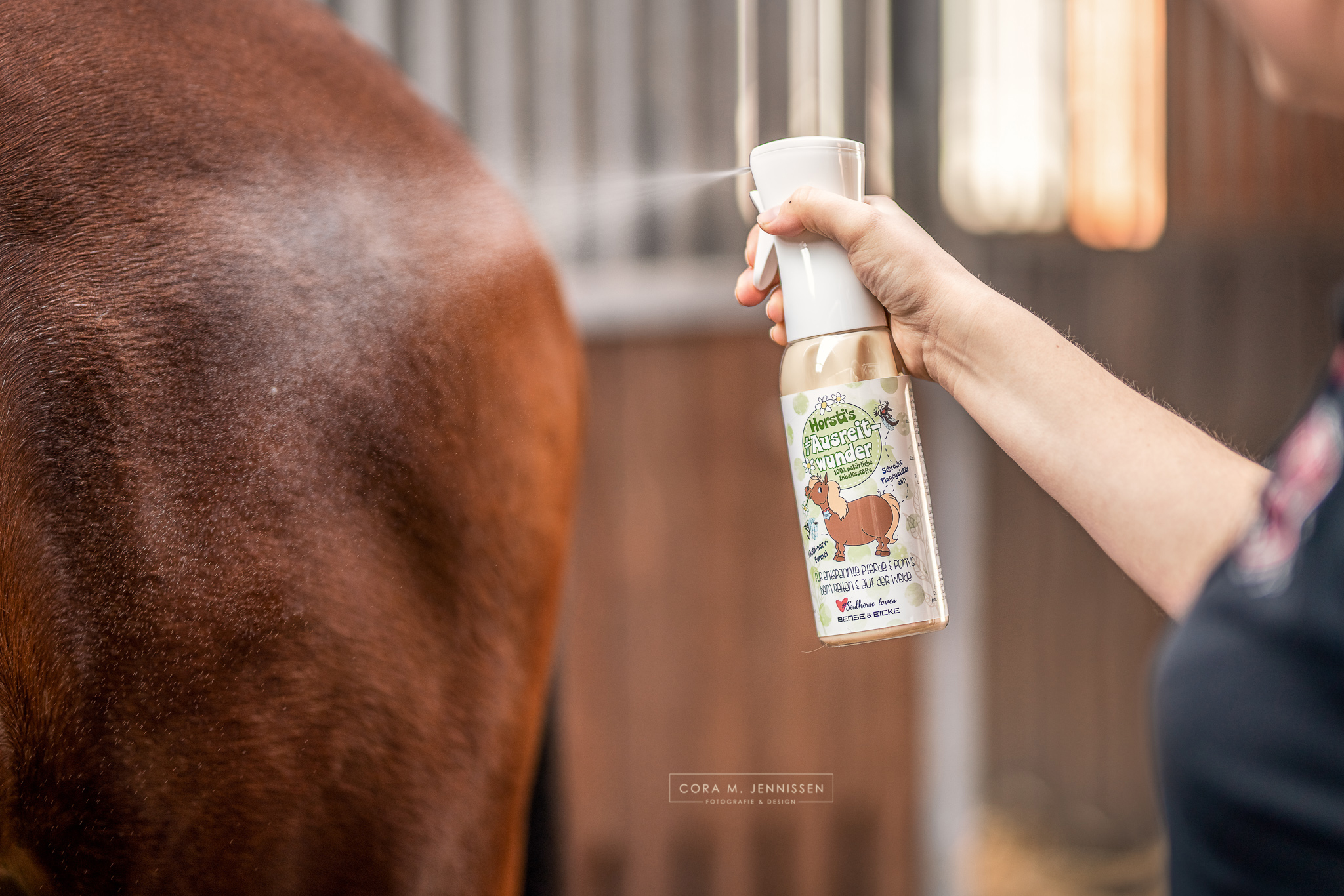 Bense & Eicke | Horsti's #Ausreitwunder 500 ml PferdeDeo - 100 % natürlich