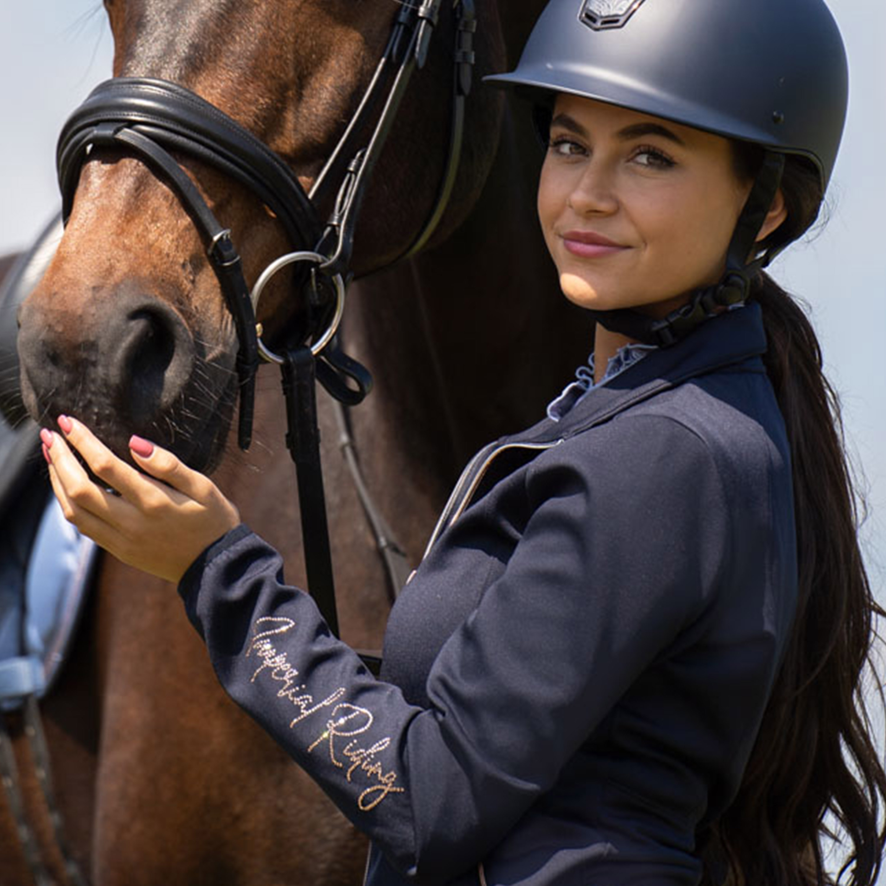 Imperial Riding | Cardigan Sporty Sparks Navy-XS