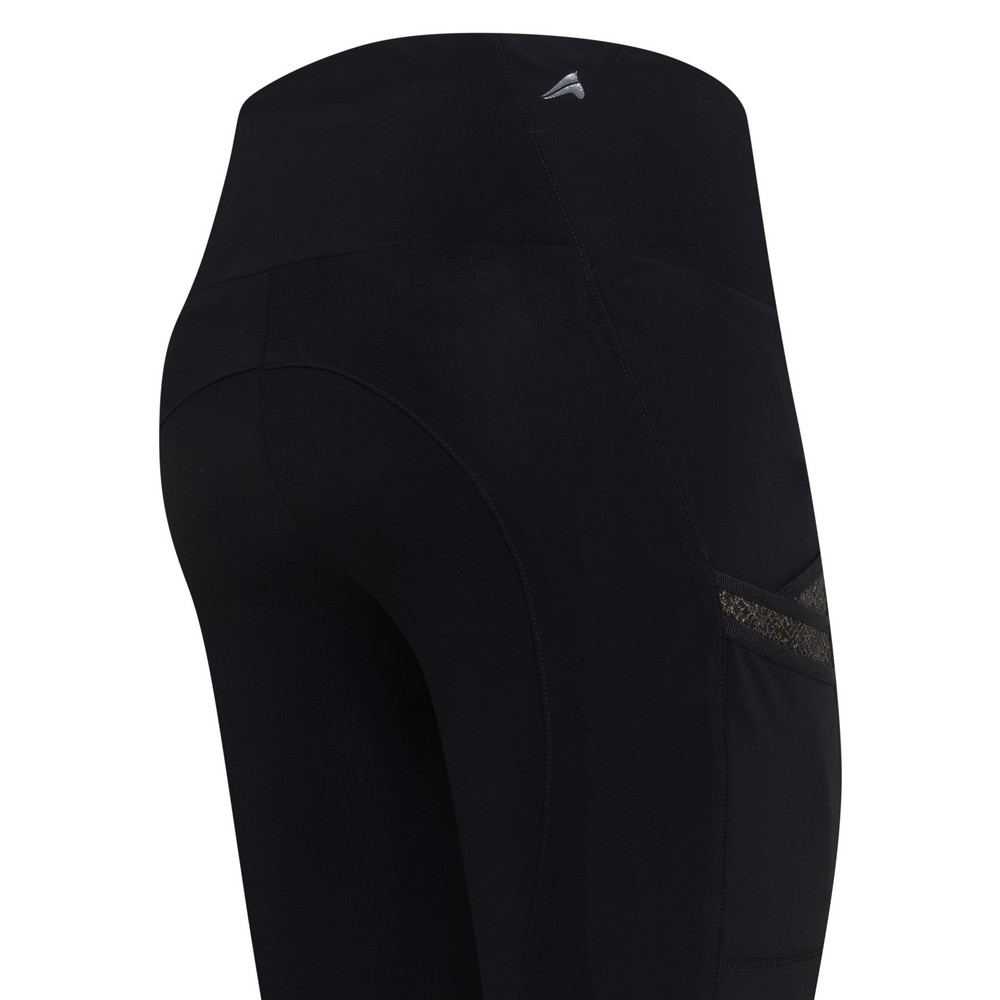 Euro Star Reitmoden | Reitleggings ESBreez 9554 Black Gold 46 Black-Gold