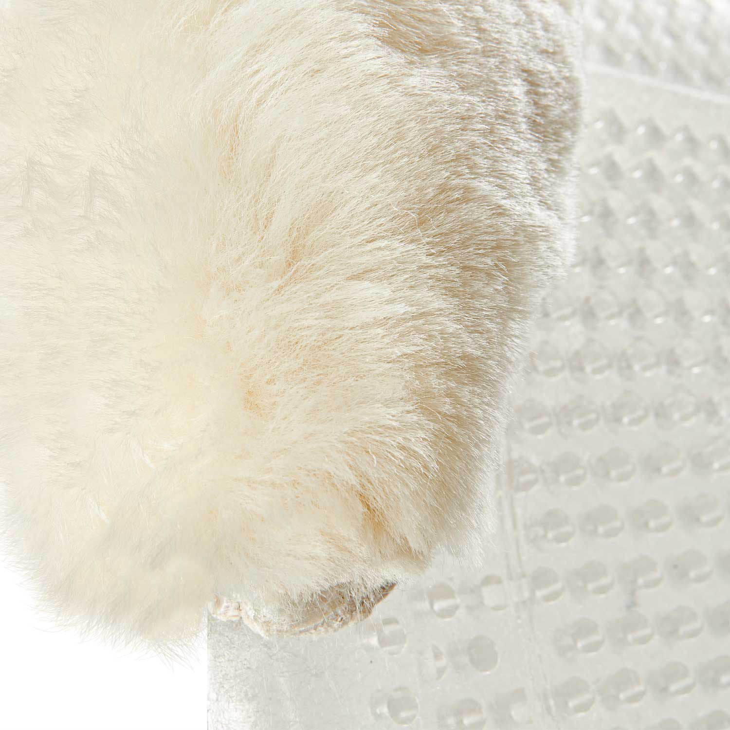Acavallo | Gel Pad- Gelkompensator m.Schaffelleinsätzen Natur | Gel Transparent | L