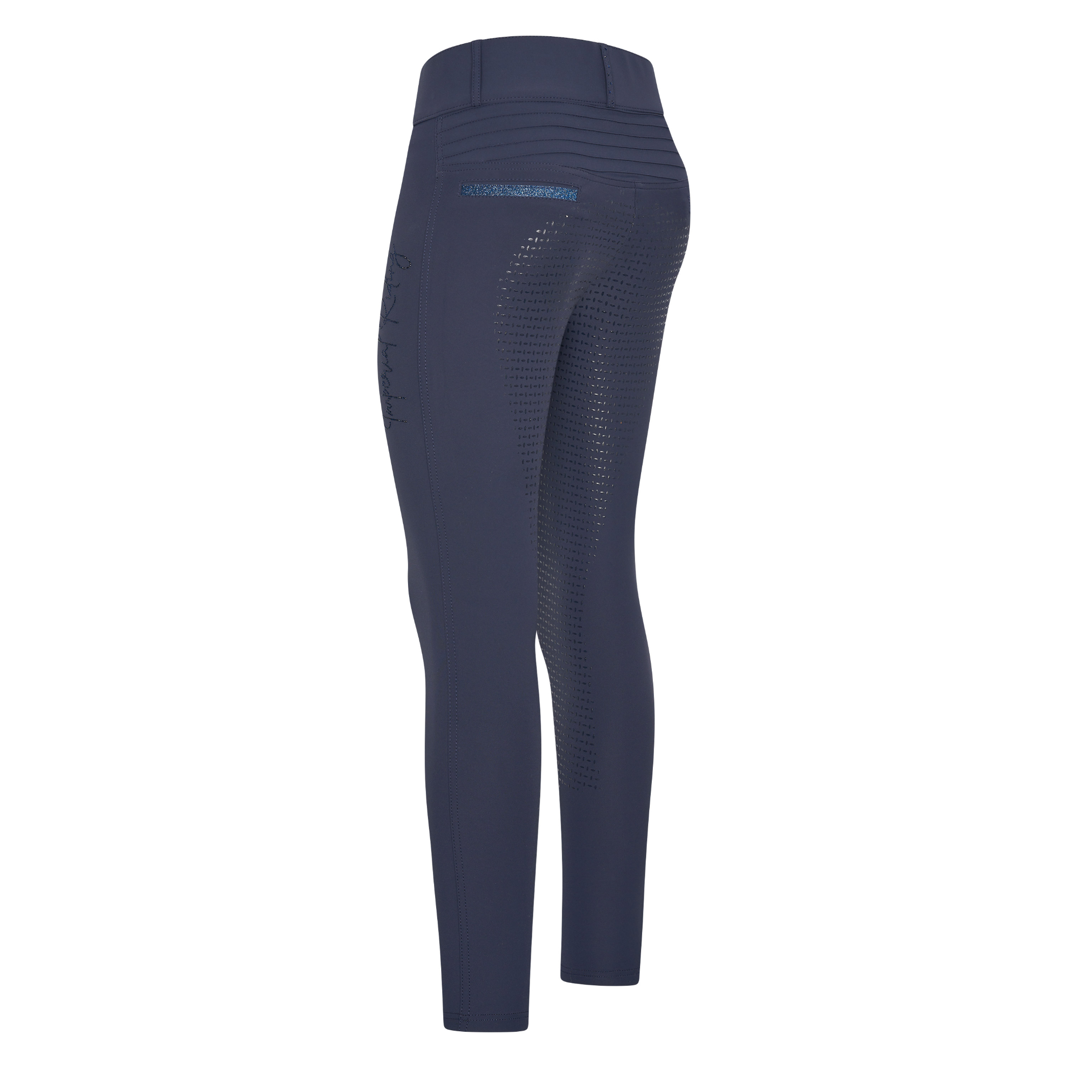 Imperial Riding | Reitleggins Shiny Sparks Full Grip Navy | 38