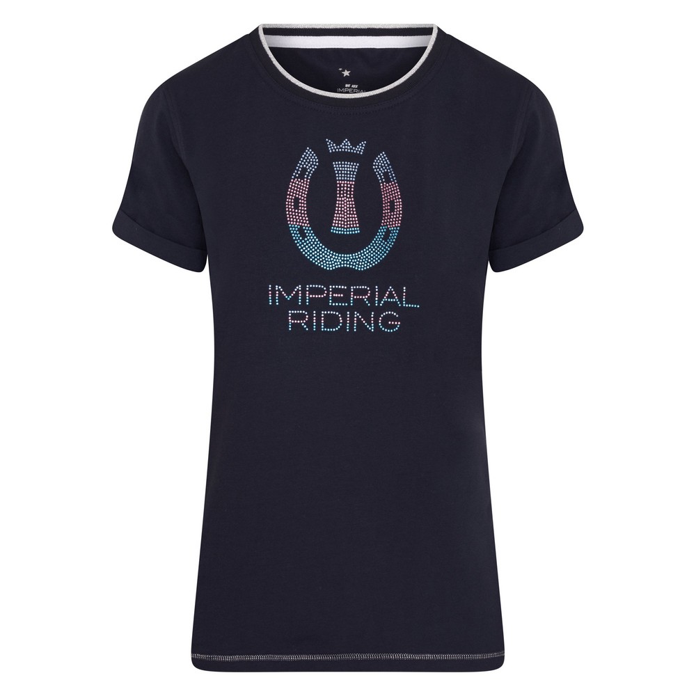 Imperial Riding | T-Shirt IRHGem Star L Navy