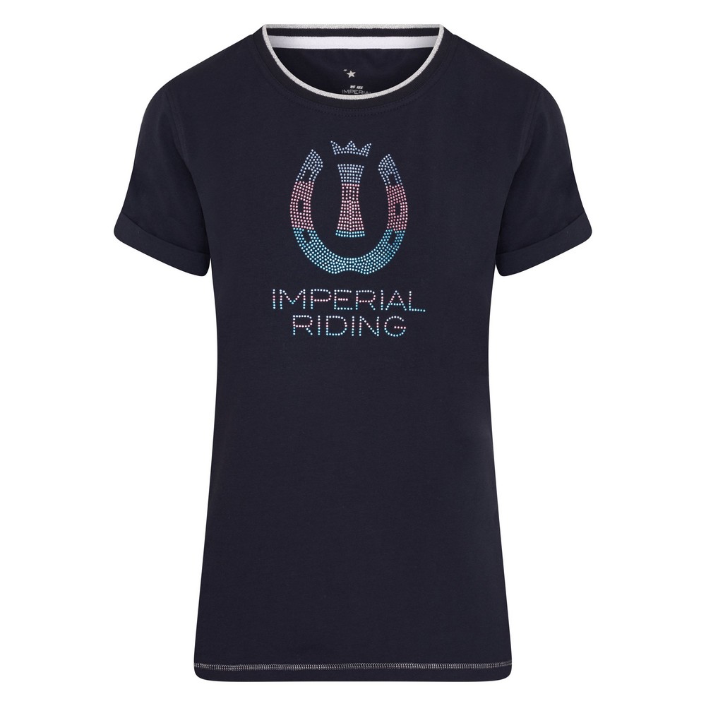 Imperial Riding | T-Shirt IRHGem Star M Navy
