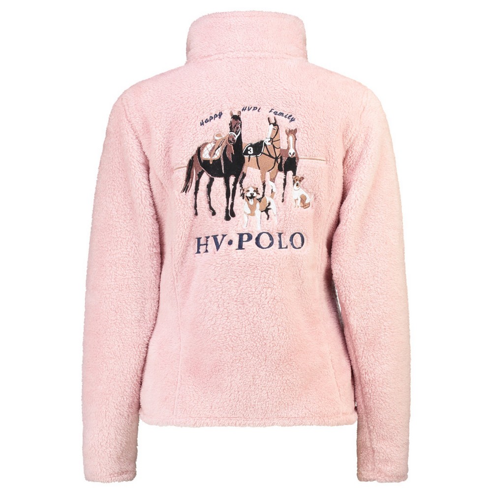 HV POLO | Fleecejacke HVPHappy Family blush XL