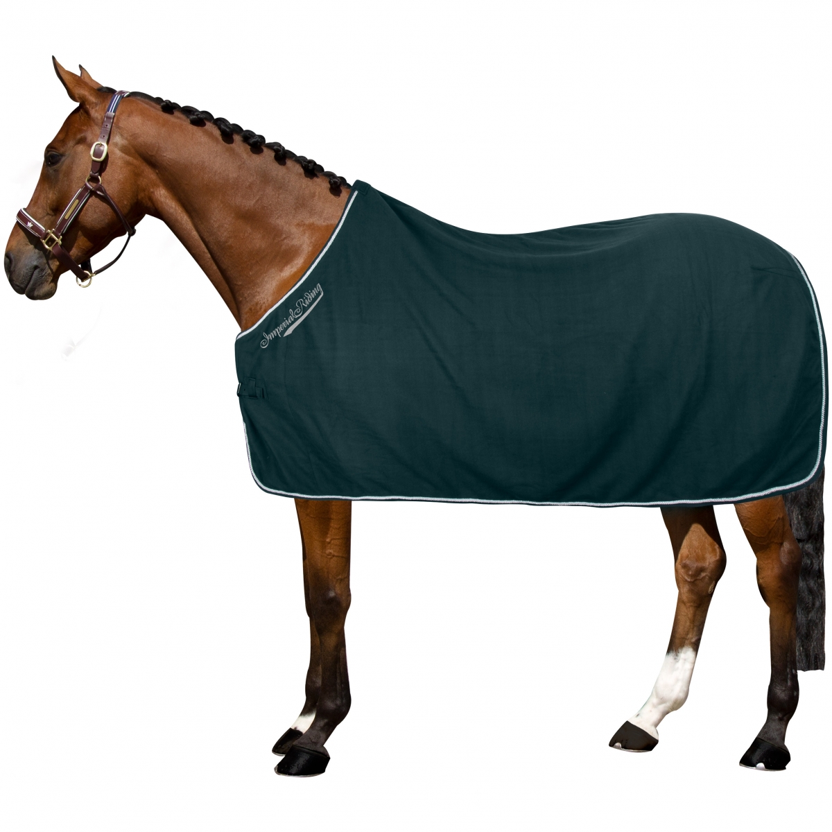 Imperial Riding | Fleece Decke IRH Classic Forest Green|  215