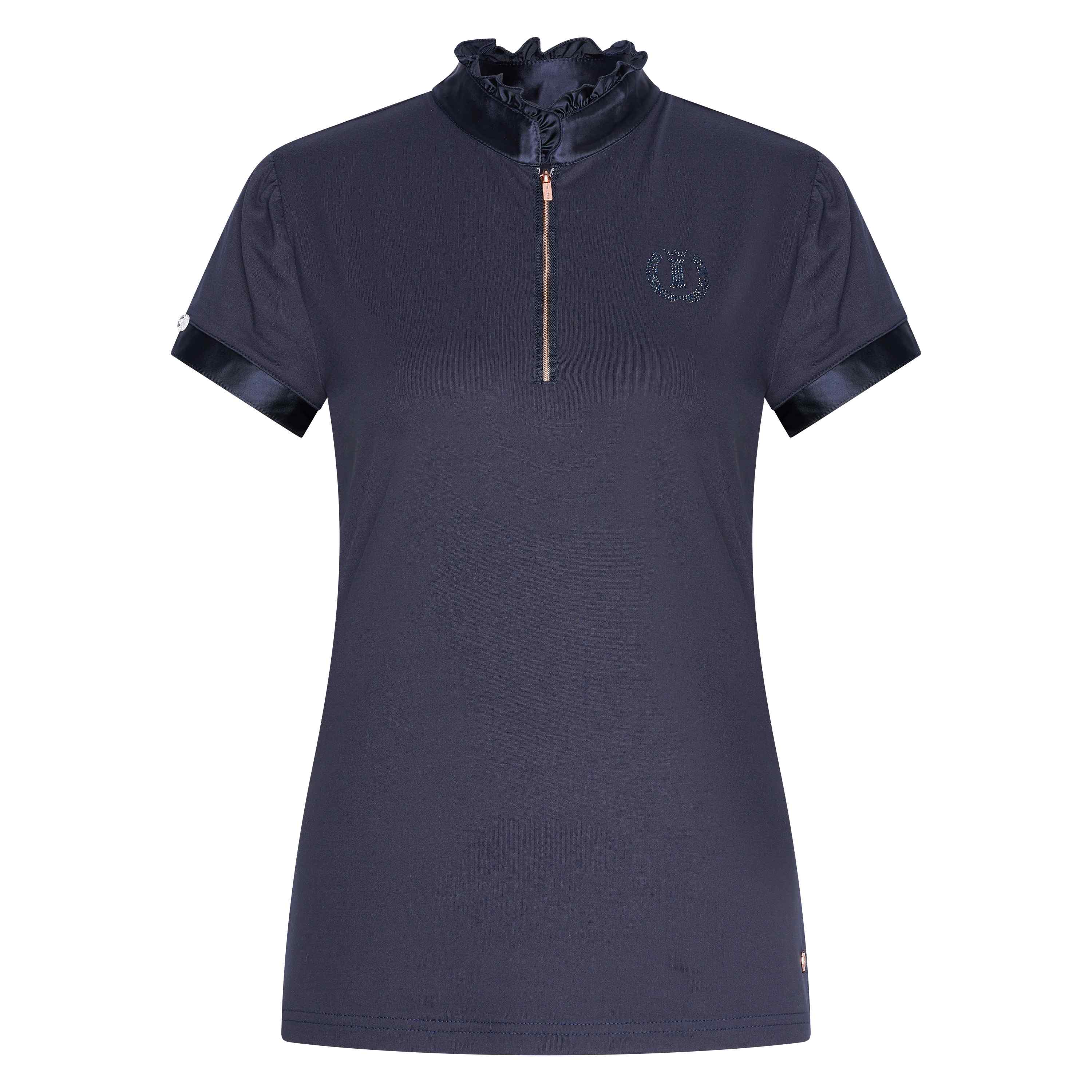 Imperial Riding | Polo Shirt Anna Navy-Rosegold-M