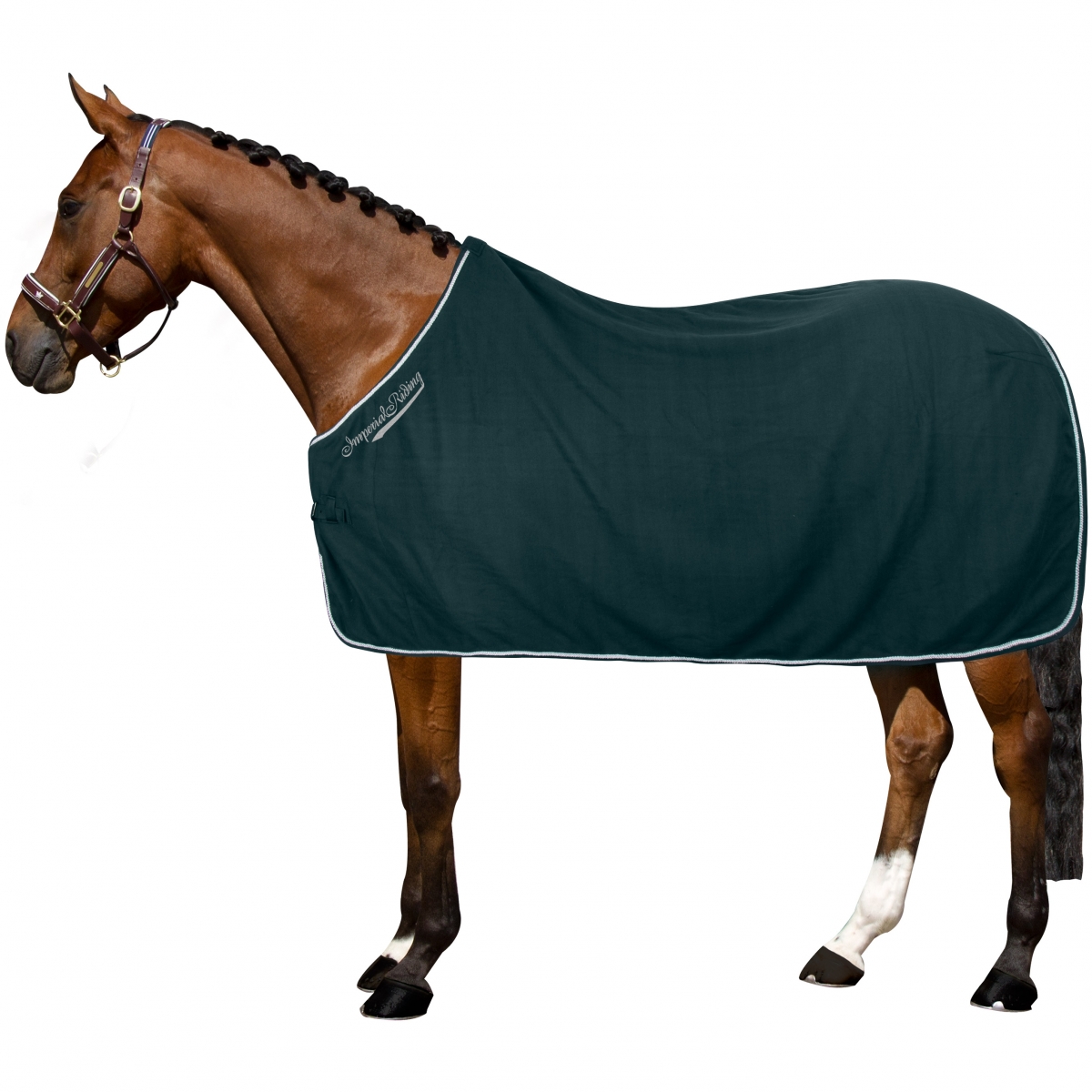 Imperial Riding | Fleece Decke IRH Classic Bordeaux-Lila  185
