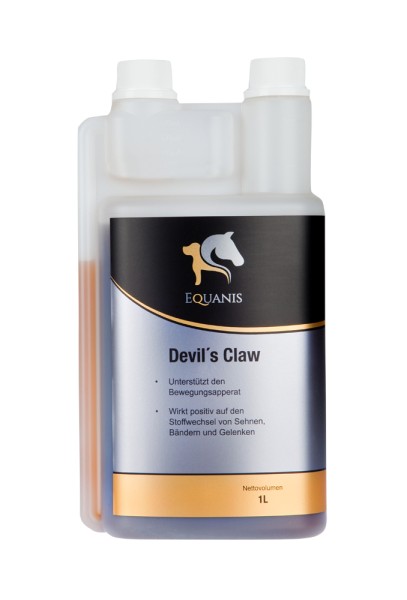 Equanis | Devil´s Claw | 1 Liter flüssig | unterstützt Sehnen/Bänder/Gelenke